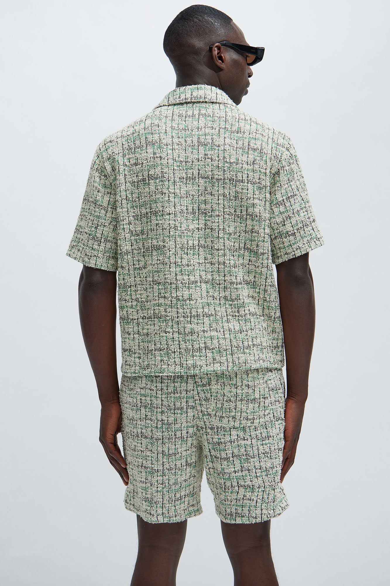Maddox Textured Shirt - Green/combo sold by Fashion Nova product image thumbnail 4