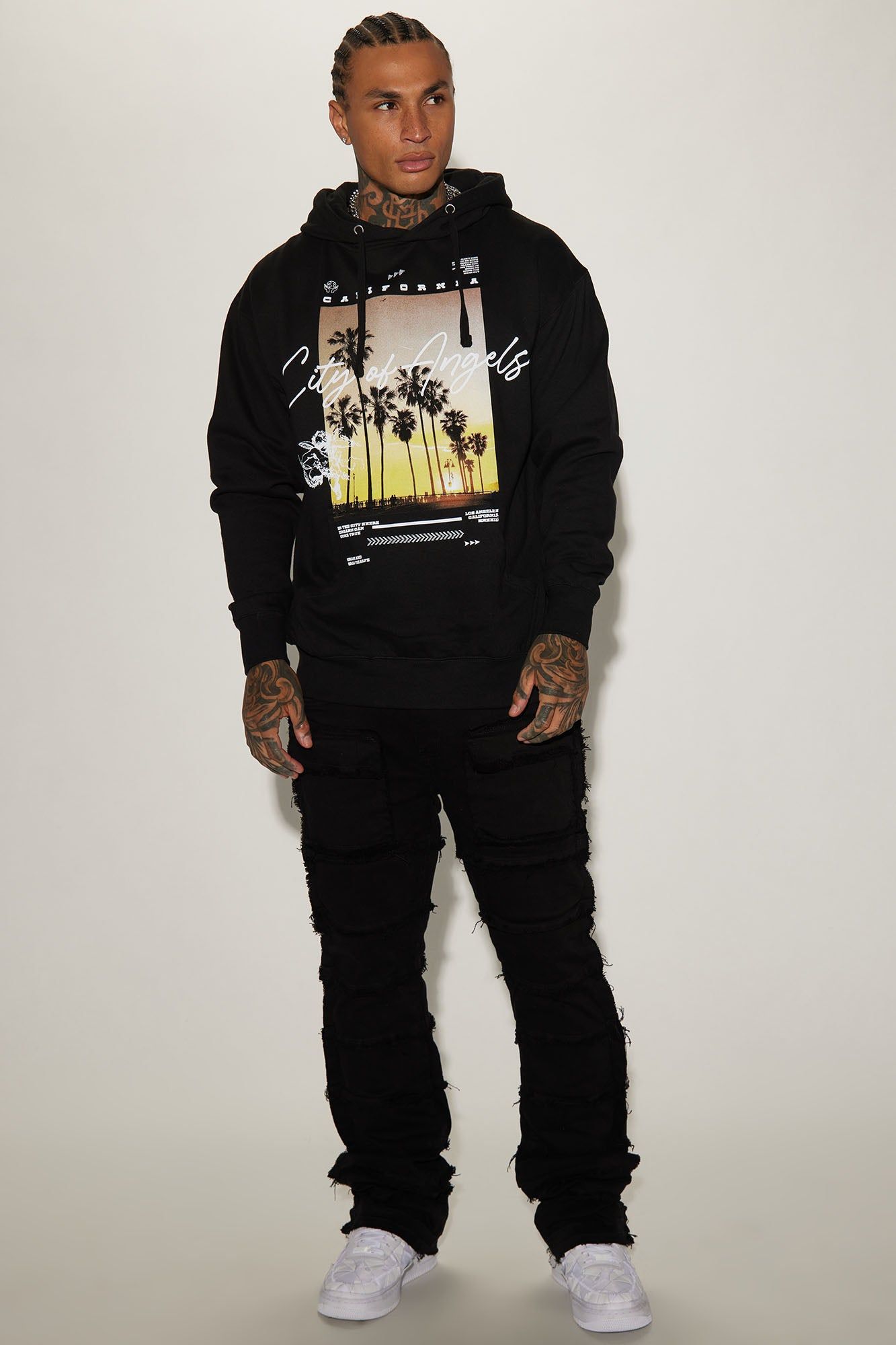 Angels All Around Hoodie - Black sold by Fashion Nova product image thumbnail 2