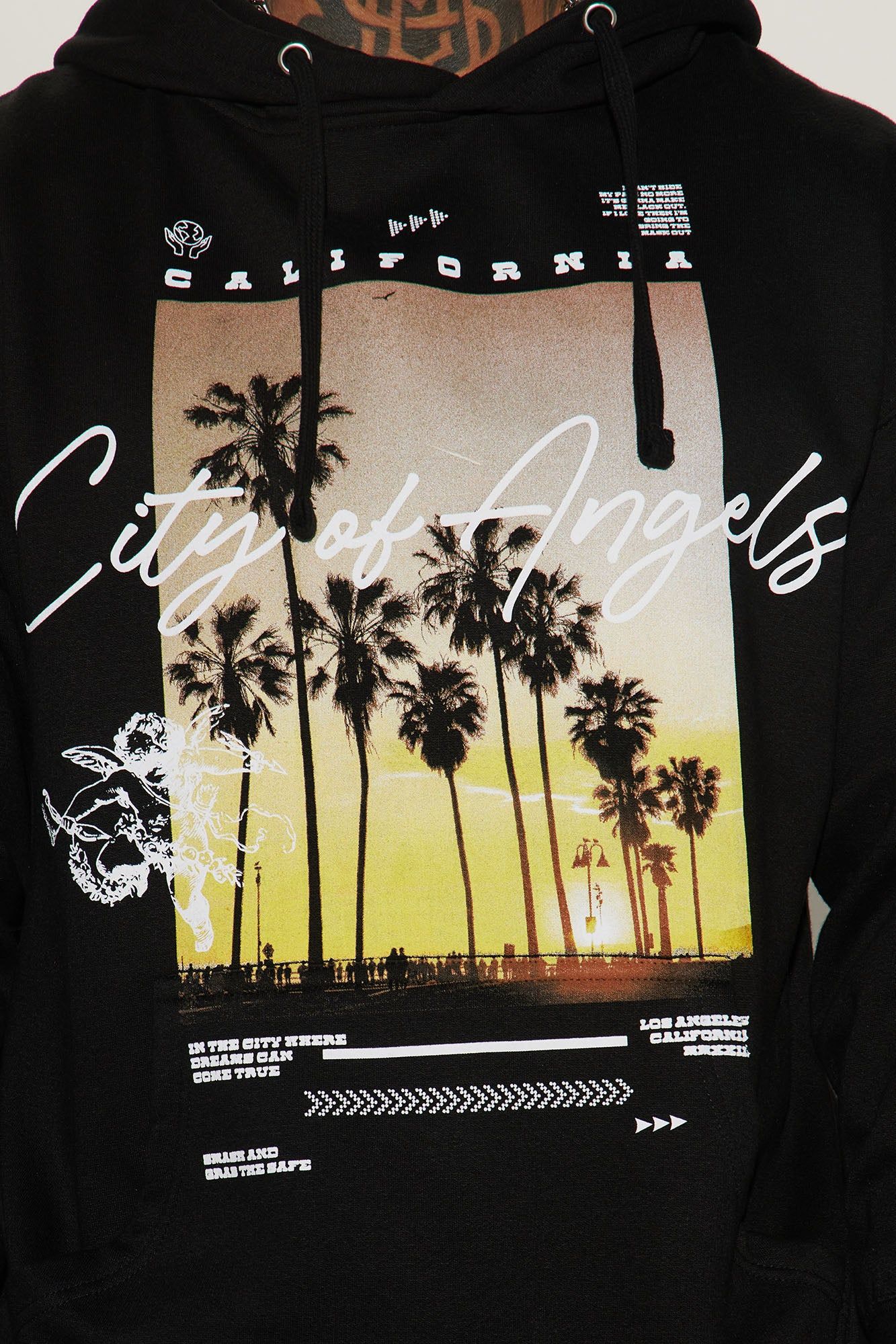 Angels All Around Hoodie - Black sold by Fashion Nova product image thumbnail 3