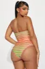 Marilyn Strapless 1 Piece Swimsuit - Purple/combo sold by Fashion Nova
