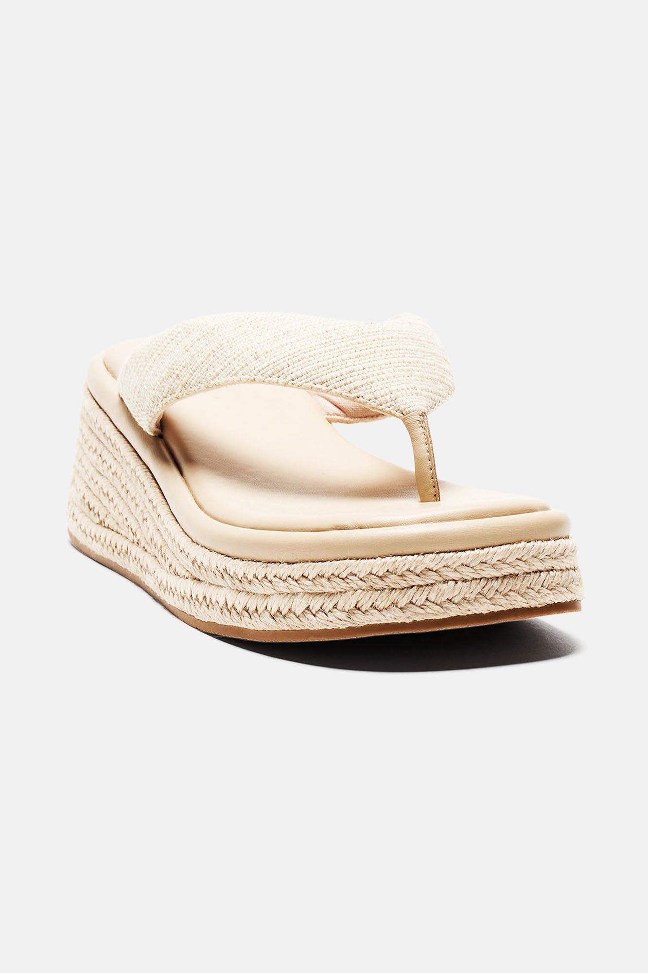 Justina Wedges - Beige sold by Fashion Nova product image thumbnail 3