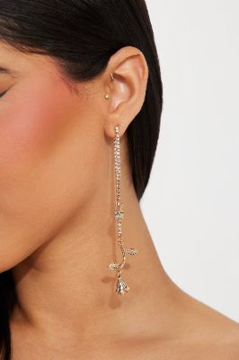 Blooming Amor Earrings - Gold sold by Fashion Nova