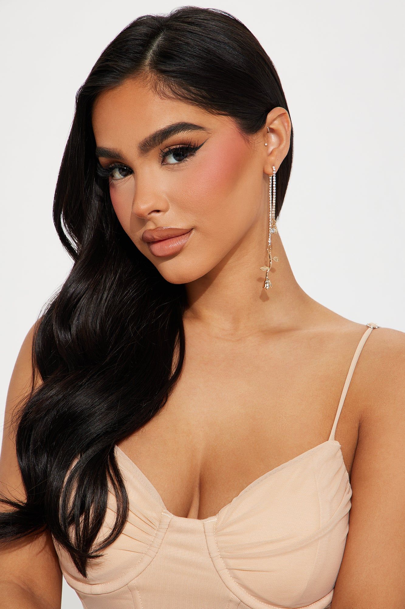 Blooming Amor Earrings - Gold sold by Fashion Nova product image thumbnail 2