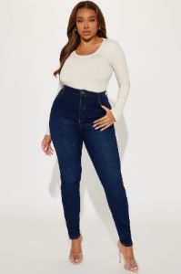 Briana Long Sleeve Top - Oatmeal sold by Fashion Nova