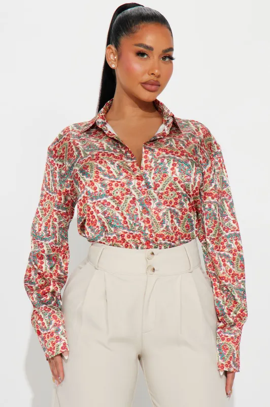 Creative Mind Shirt - Multi Color sold by Fashion Nova