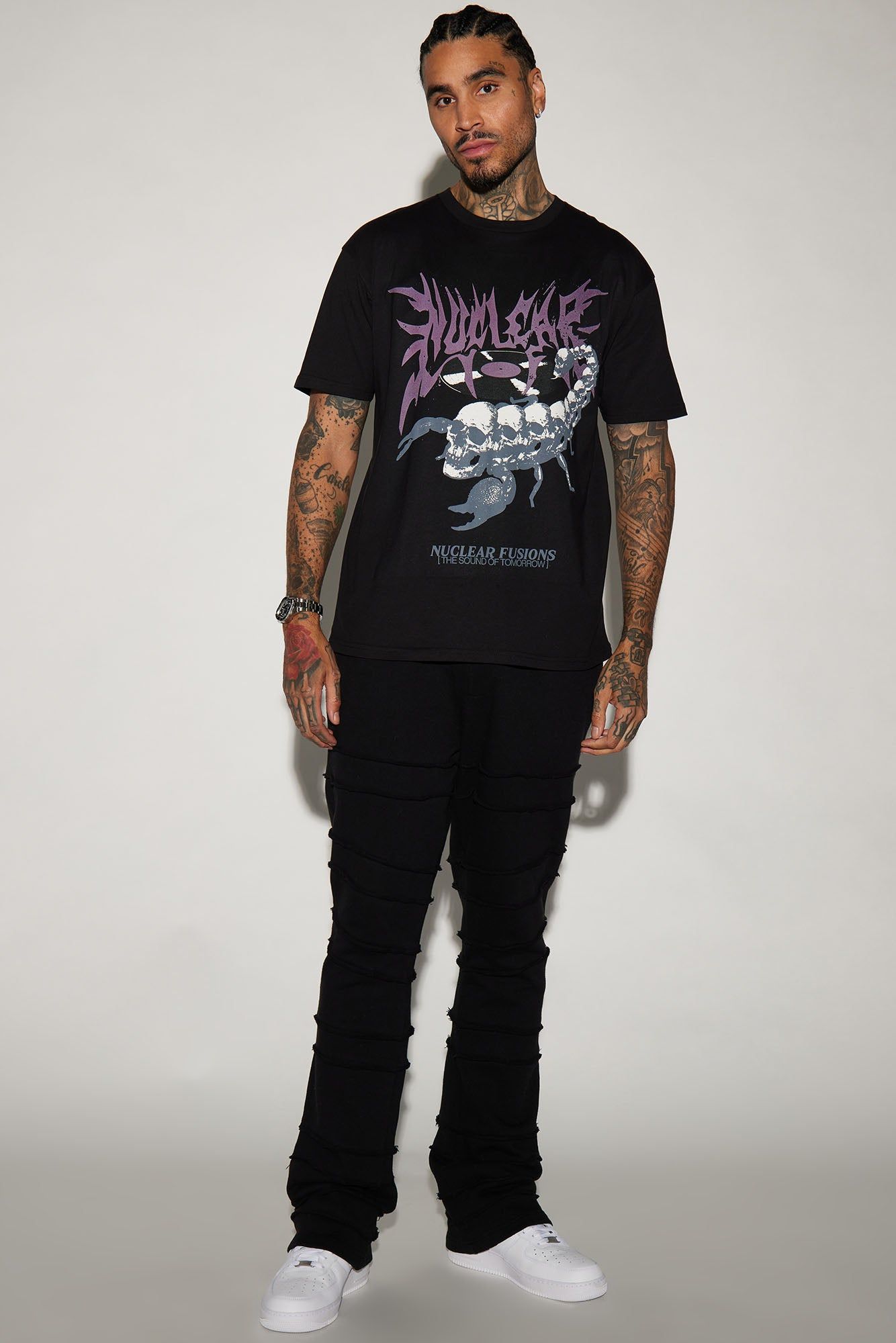 Nuclear Fusion Short Sleeve Tee - Black sold by Fashion Nova product image thumbnail 2