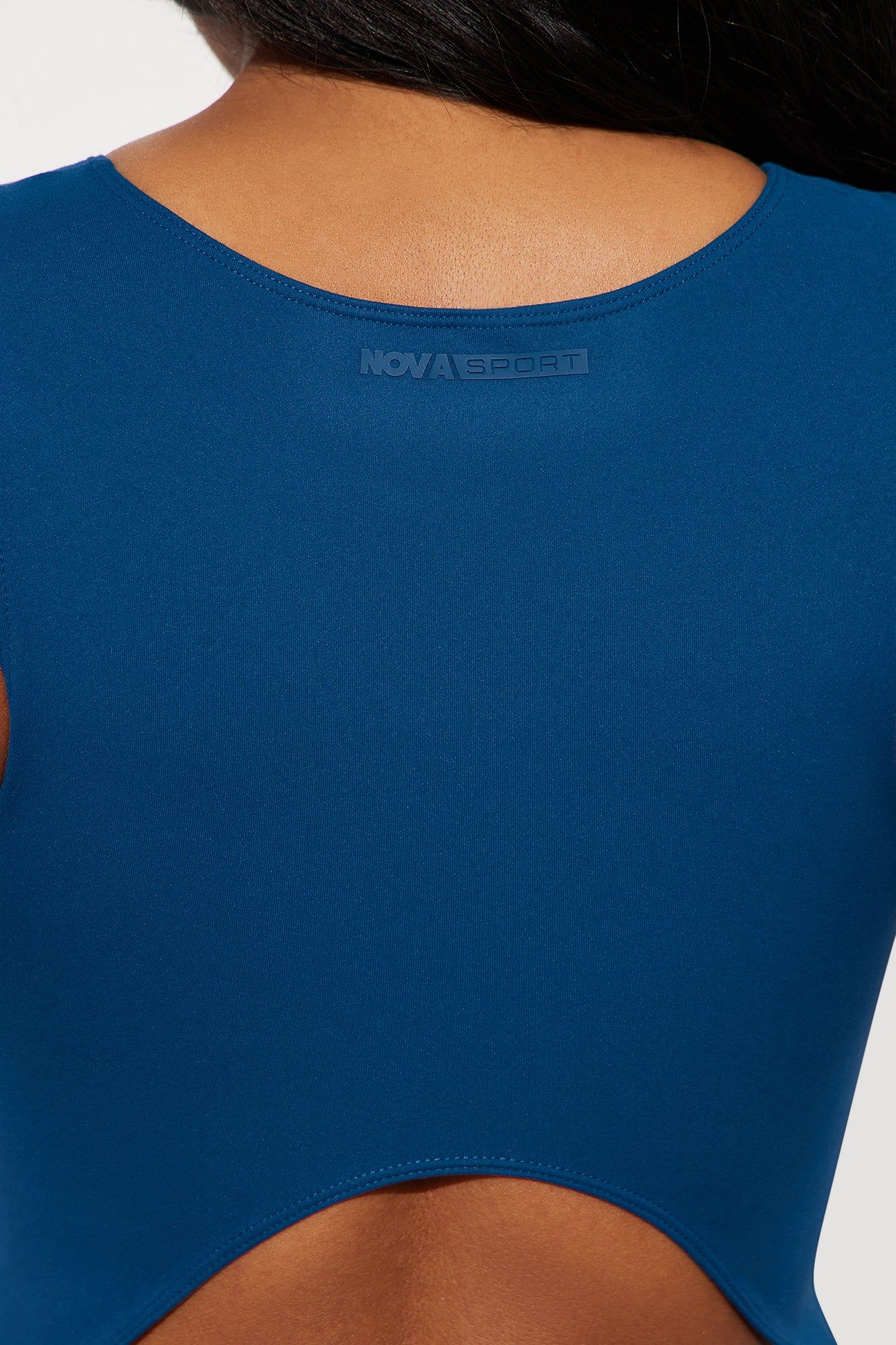 So Curvy Super Soft Active Sports Bra - Navy sold by Fashion Nova product image thumbnail 4