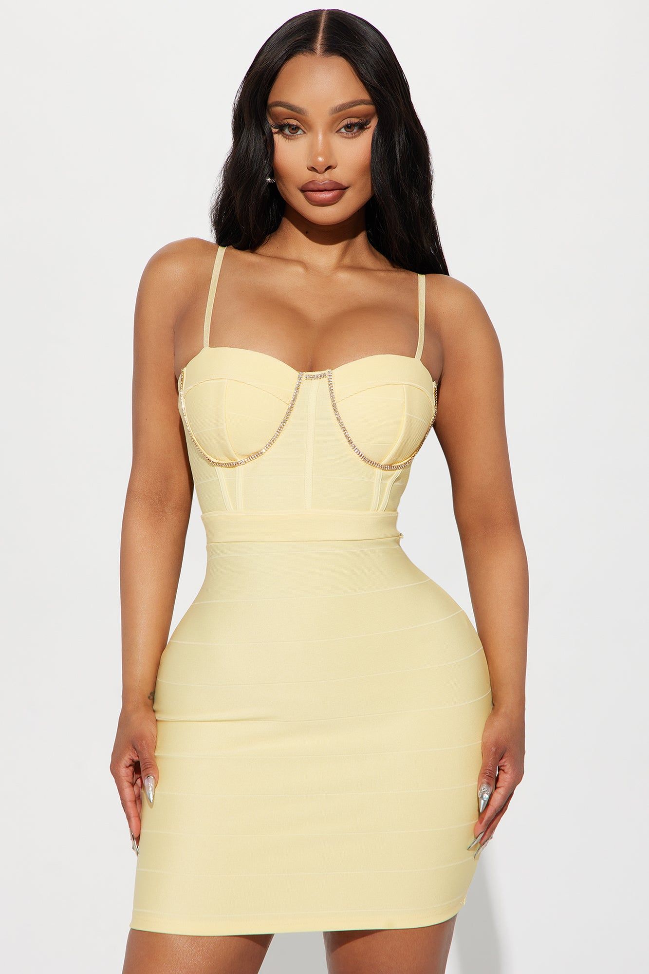 Faze Me Mini Dress - Yellow sold by Fashion Nova product image thumbnail 2