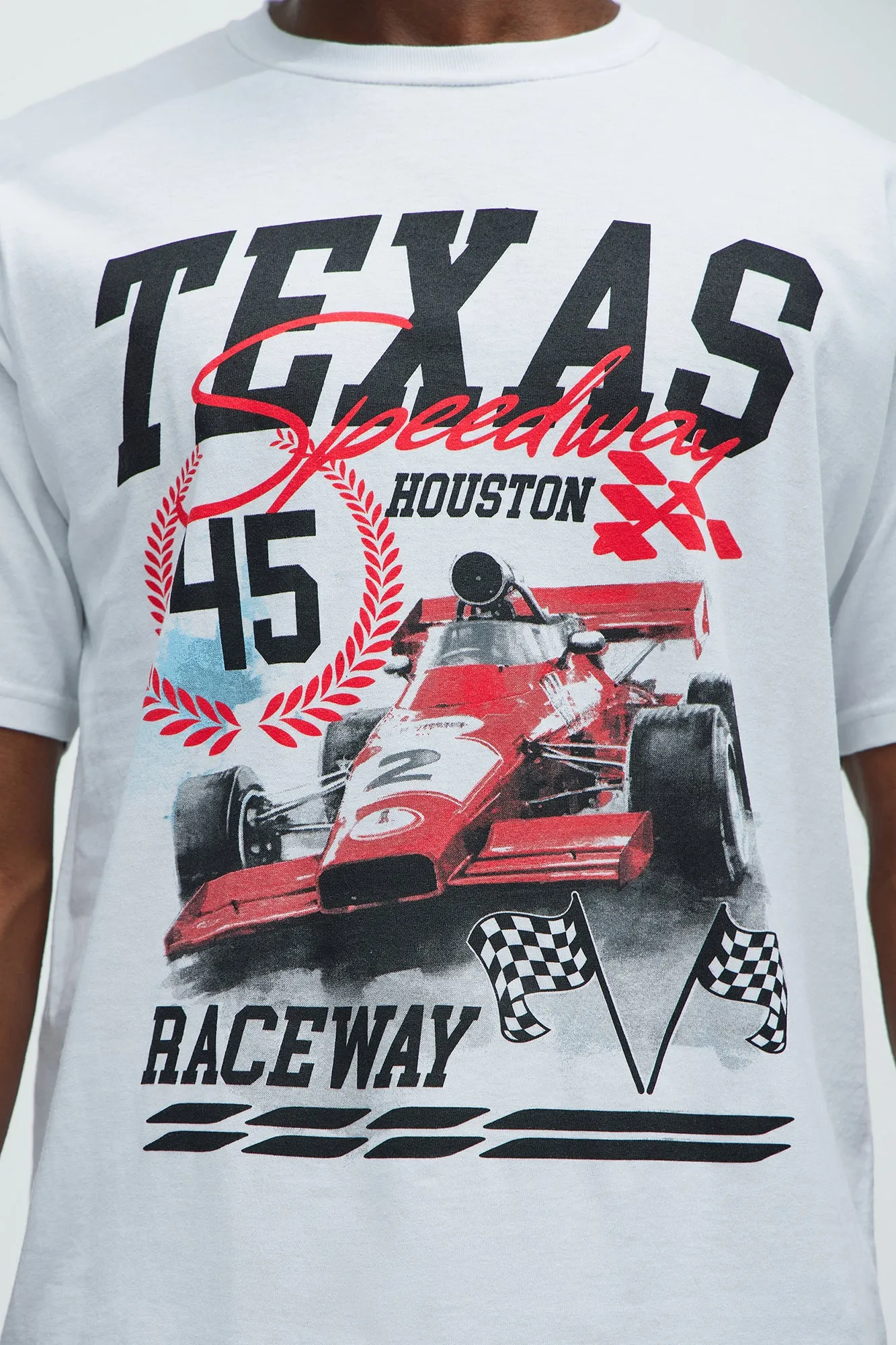 Texas Speedway Short Sleeve Tee - White sold by Fashion Nova product image thumbnail 2