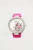 Ed Hardy Heart Skull Watch - Pink sold by Fashion Nova