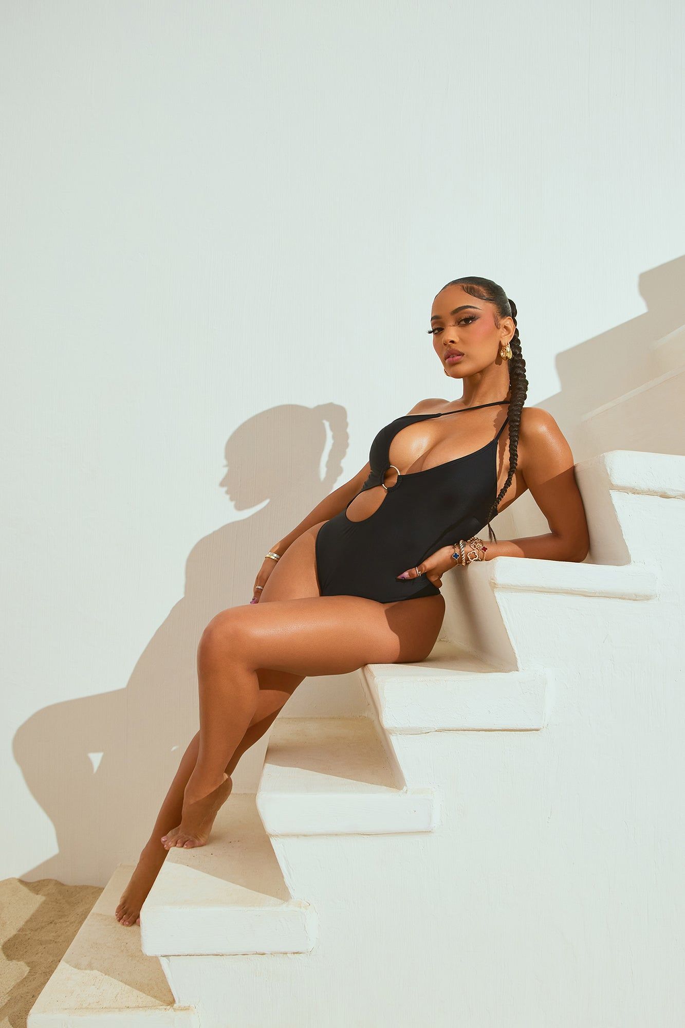 Eleanor 1 Piece Swimsuit - Black sold by Fashion Nova product image thumbnail 2