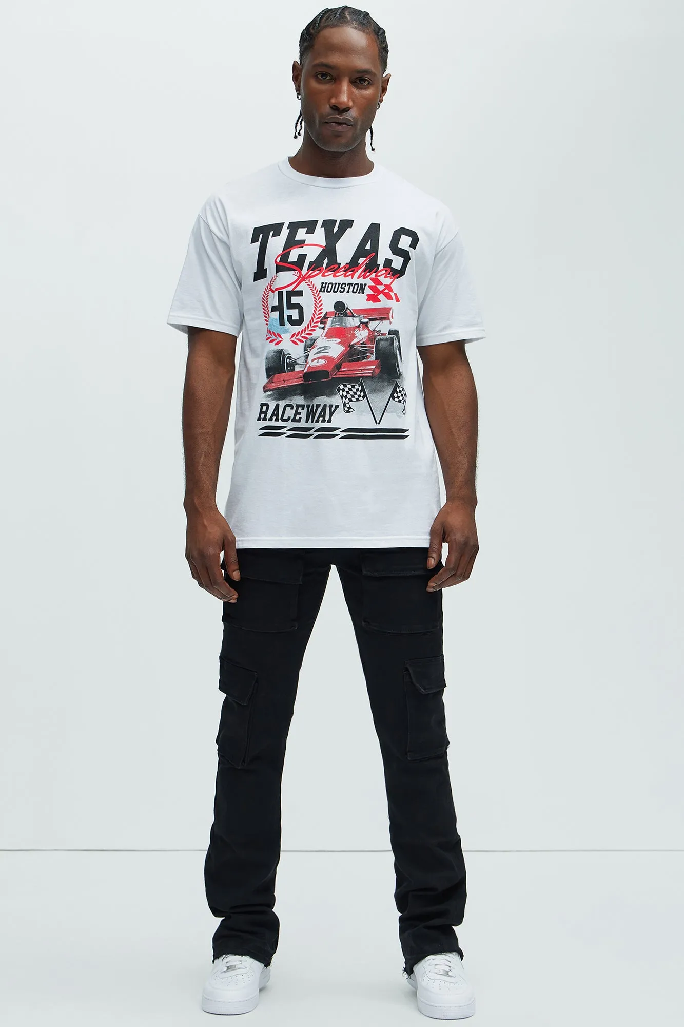 Texas Speedway Short Sleeve Tee - White sold by Fashion Nova product image thumbnail 3