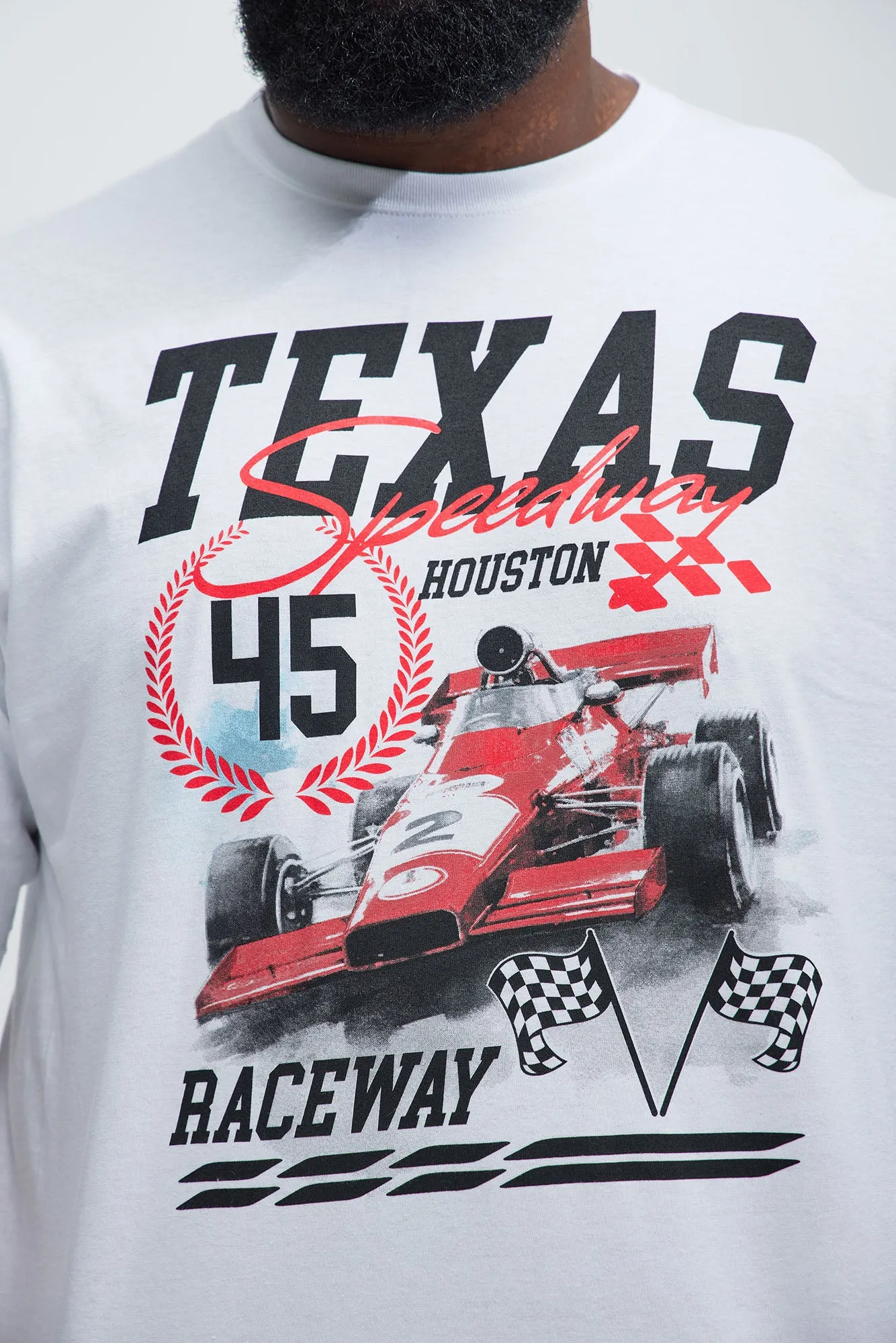 Texas Speedway Short Sleeve Tee - White sold by Fashion Nova product image thumbnail 5