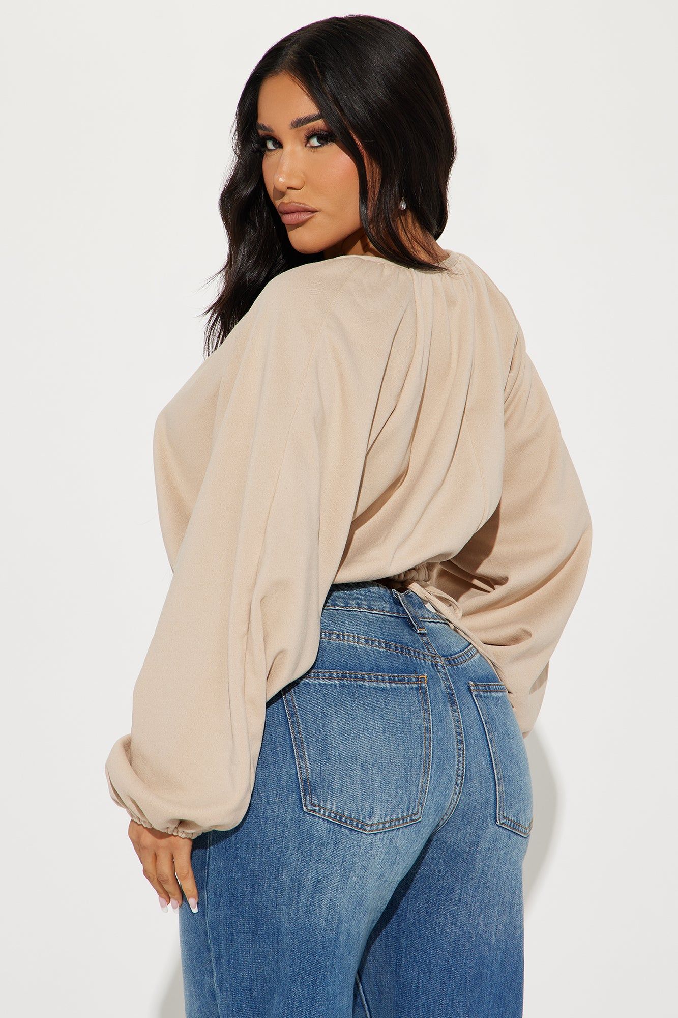 Brunch Hours Top - Taupe sold by Fashion Nova product image thumbnail 3