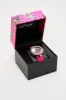 Ed Hardy Heart Skull Watch - Pink sold by Fashion Nova