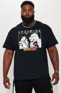 Dragon Ball Z Crew Vs. Ginyu Force Short Sleeve Tee - Black sold by Fashion Nova