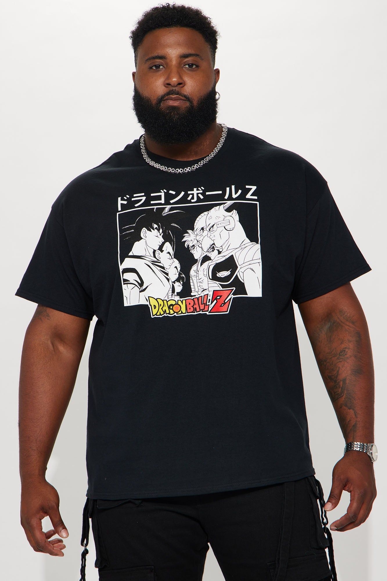 Dragon Ball Z Crew Vs. Ginyu Force Short Sleeve Tee - Black sold by Fashion Nova product image thumbnail 5