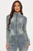Moto Mayhem Denim Jumpsuit - Light Wash sold by Fashion Nova