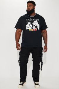 Dragon Ball Z Crew Vs. Ginyu Force Short Sleeve Tee - Black sold by Fashion Nova