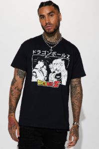 Dragon Ball Z Crew Vs. Ginyu Force Short Sleeve Tee - Black sold by Fashion Nova