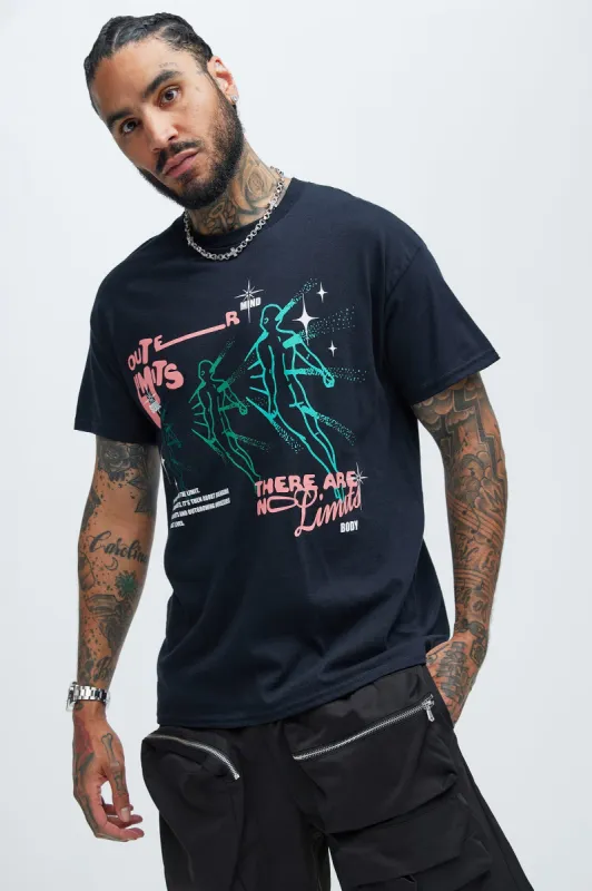 Limitless Possibilities Short Sleeve Tee - Black sold by Fashion Nova