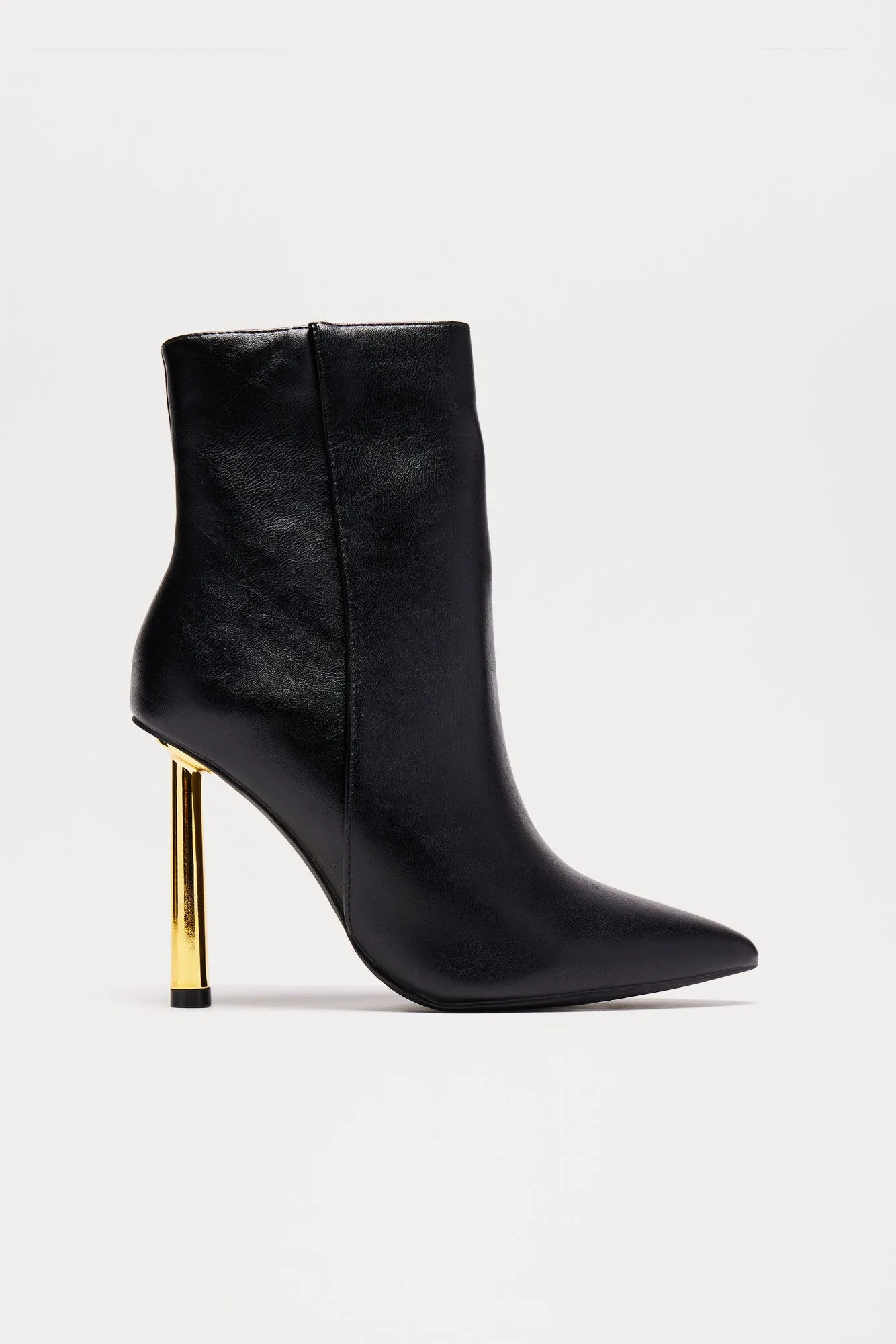 Keegan Heeled Booties - Black sold by Fashion Nova