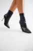 Keegan Heeled Booties - Black sold by Fashion Nova
