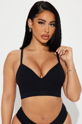 Break The Mold Seamless 2 Pack Bras - Black/combo sold by Fashion Nova