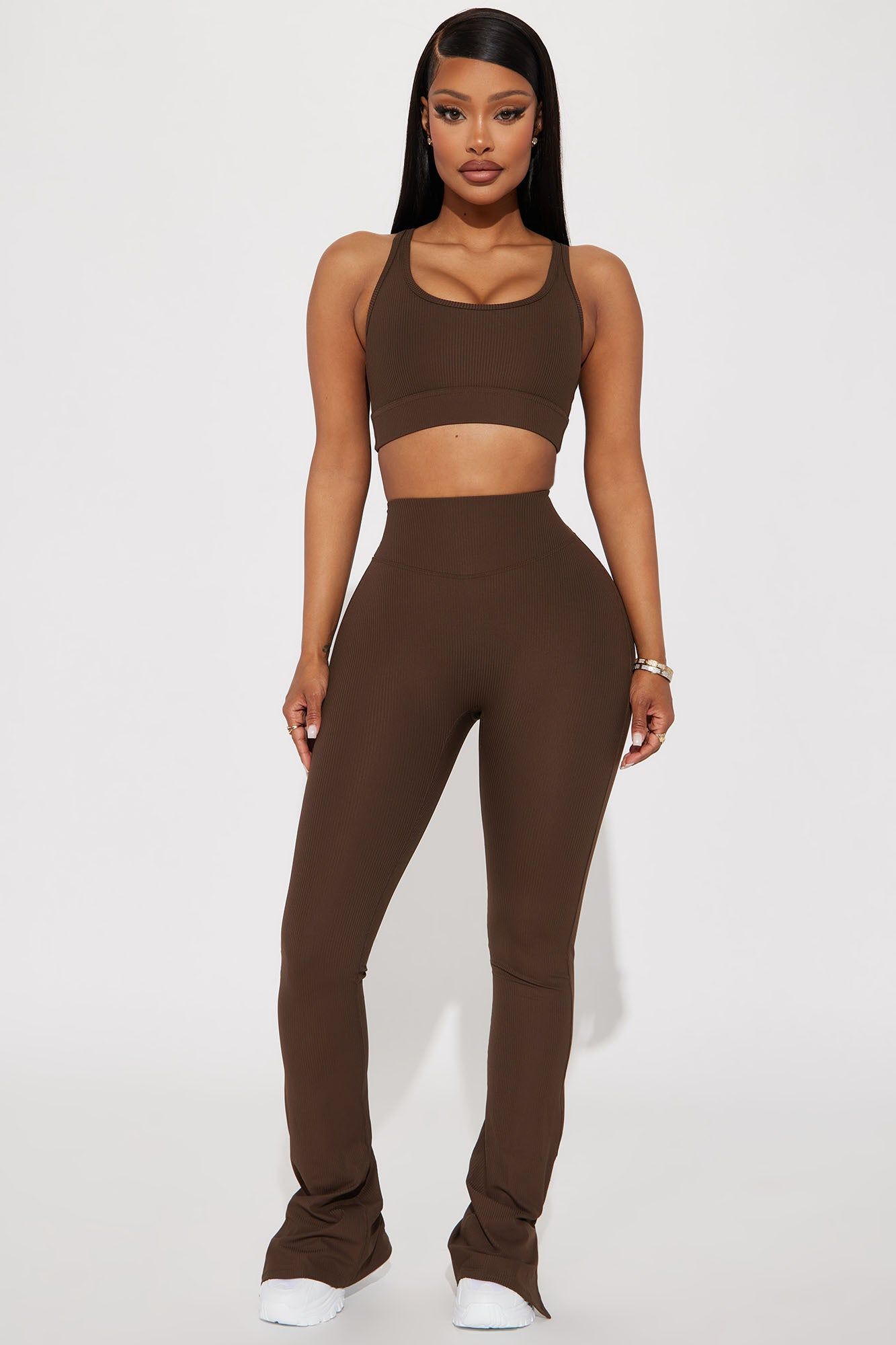 Push It Seamless Active Yoga Pants - Olive sold by Fashion Nova