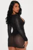 Champagne And Jet Planes 3 Piece Bikini Set - Black sold by Fashion Nova