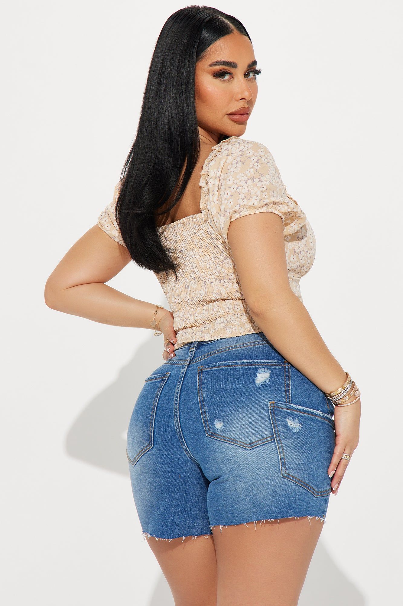 Eden Blouse Top - Taupe sold by Fashion Nova product image thumbnail 3