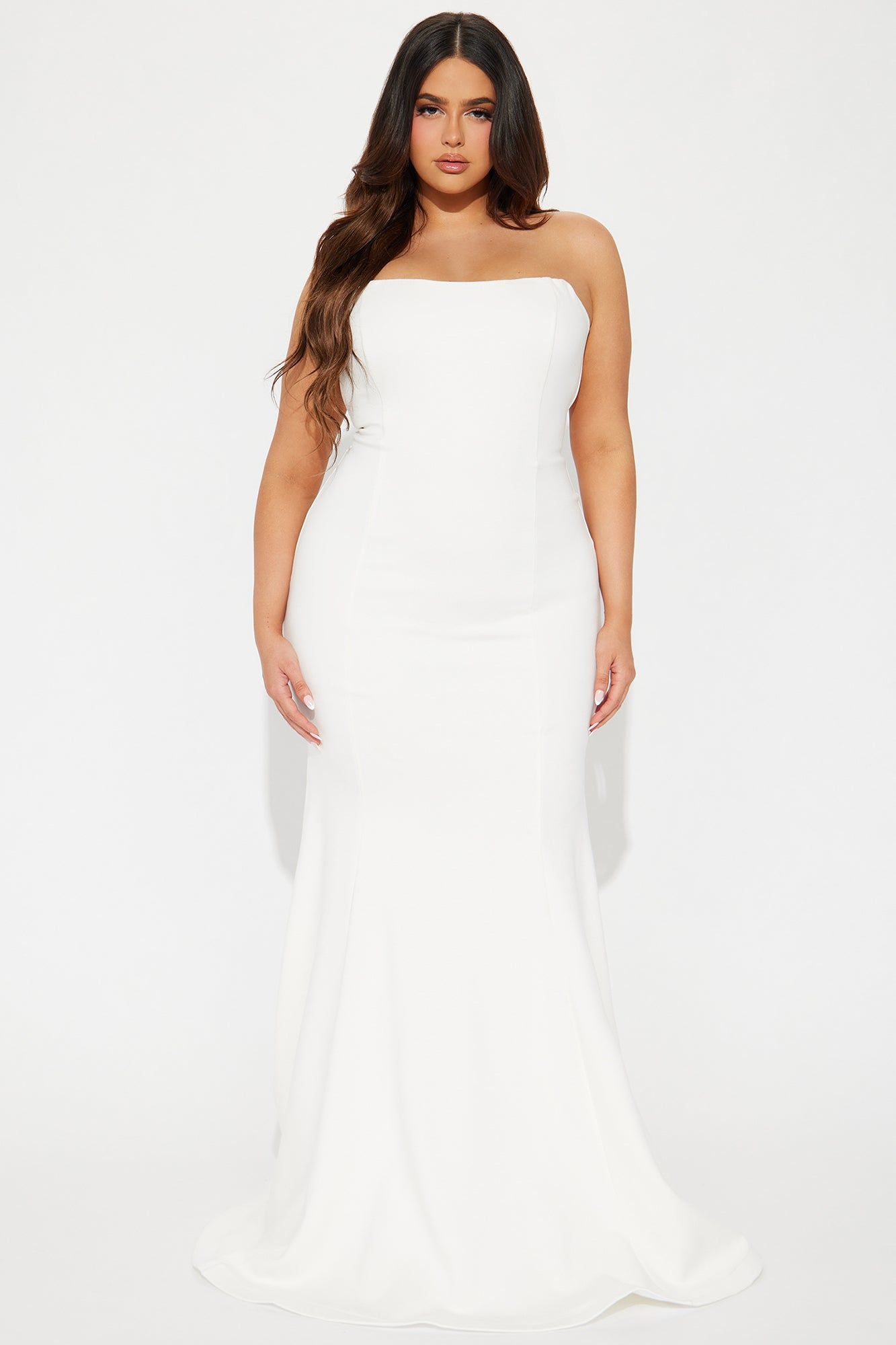 Vivian Gown - Cream sold by Fashion Nova product image thumbnail 4