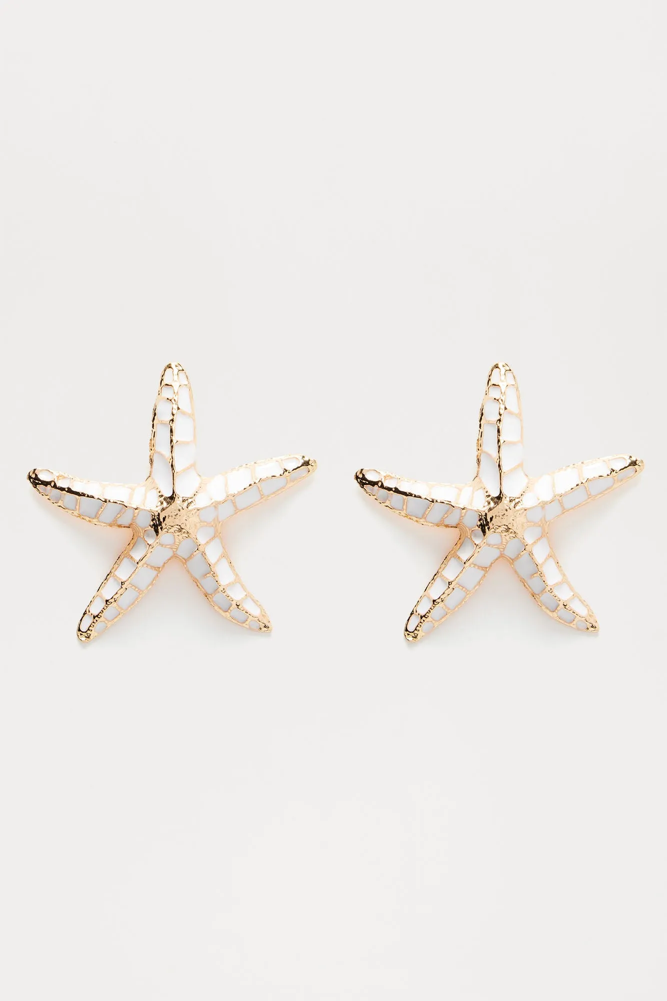 Starry Views Earrings - White/Gold sold by Fashion Nova product image thumbnail 3