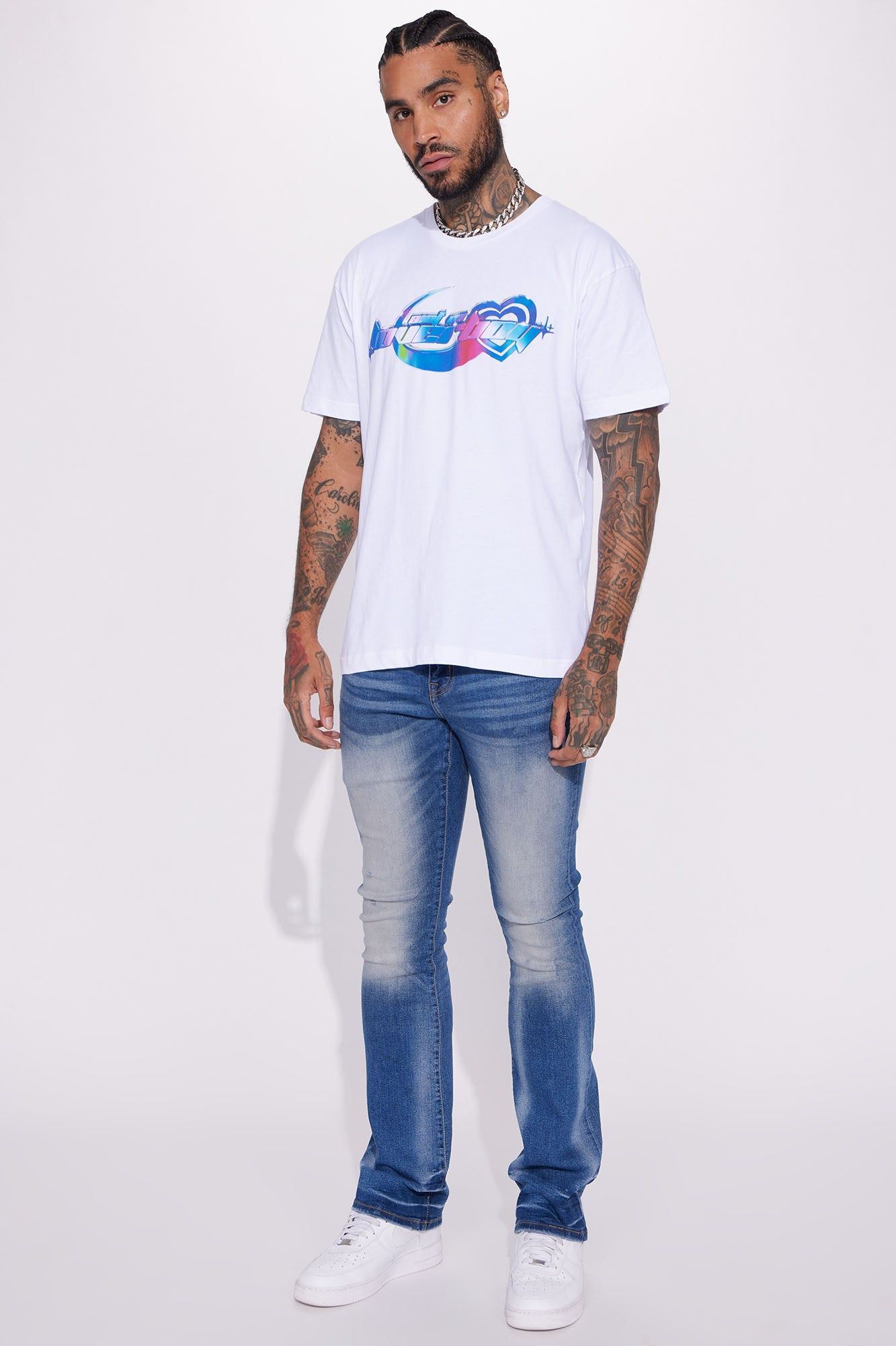 Not A Loverboy Short Sleeve Tee - White sold by Fashion Nova product image thumbnail 3