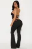 Diva Lace Flare Leg Pant Set - Black sold by Fashion Nova