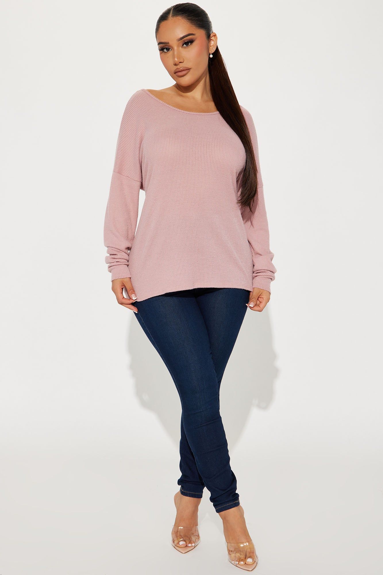 Simply Effortless Top - Mauve sold by Fashion Nova product image thumbnail 3