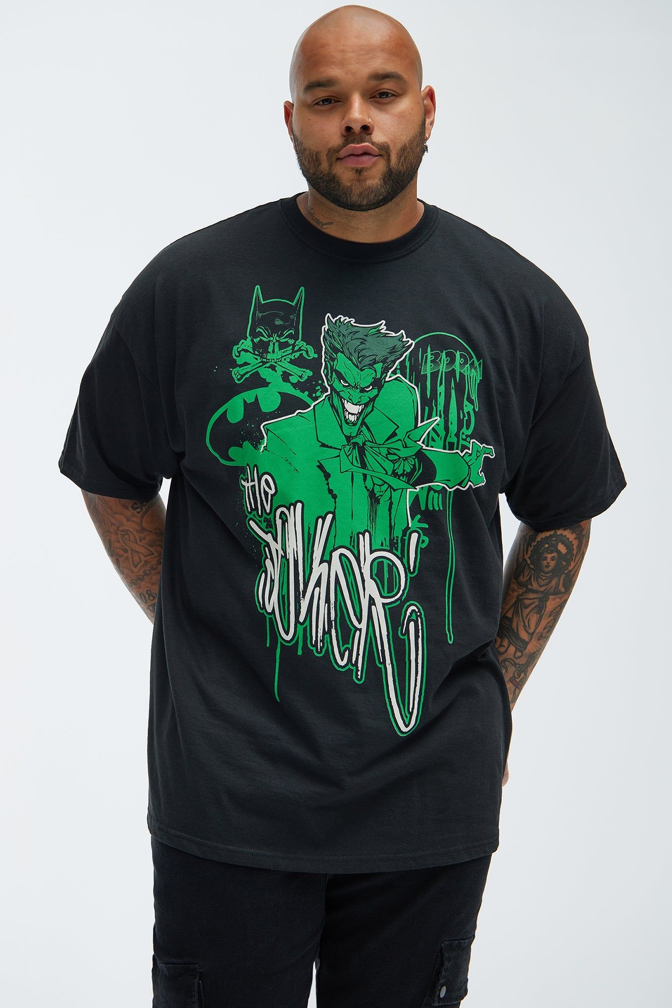 The Joker Tag Short Sleeve Tee - Black sold by Fashion Nova product image thumbnail 4