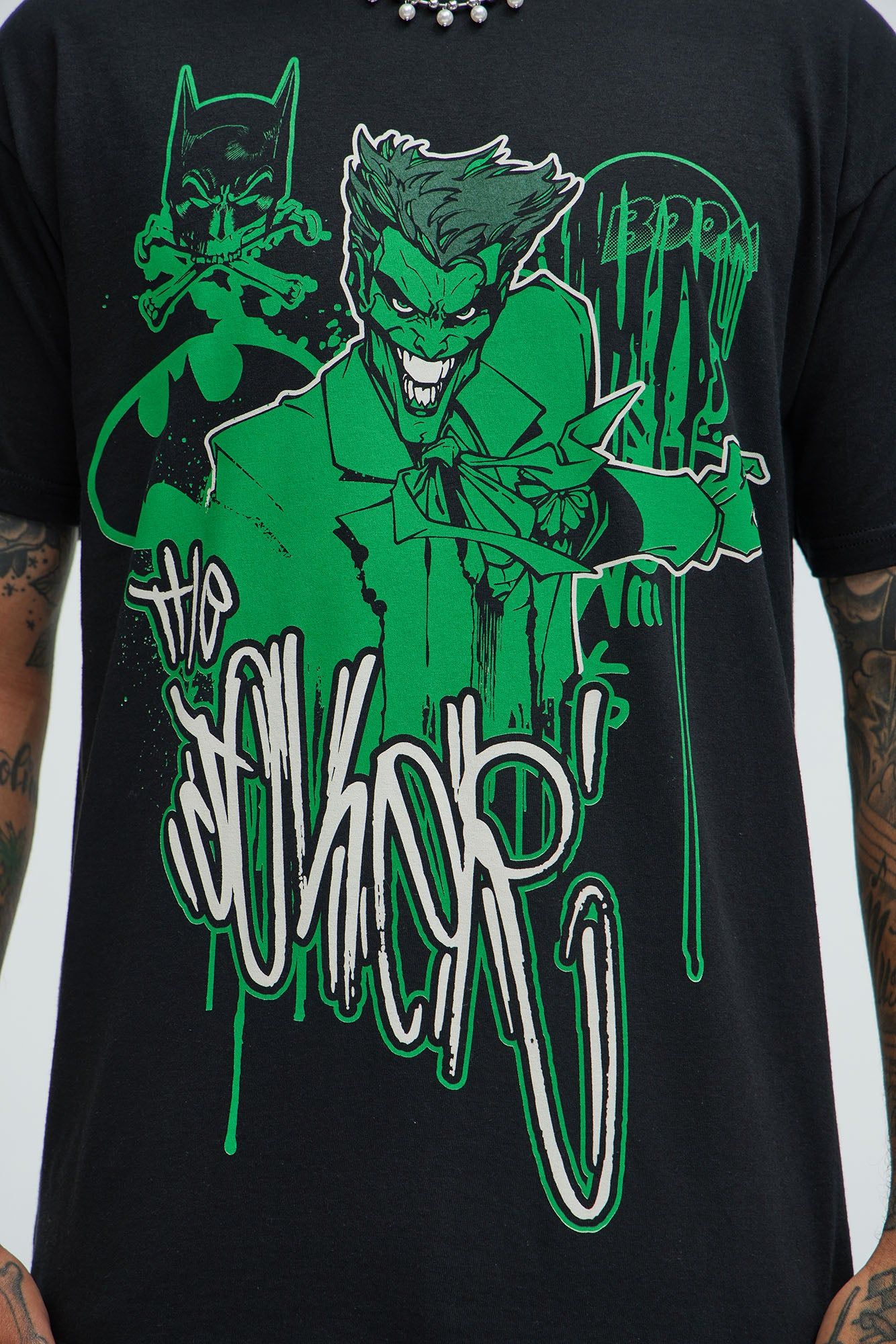 The Joker Tag Short Sleeve Tee - Black sold by Fashion Nova product image thumbnail 3