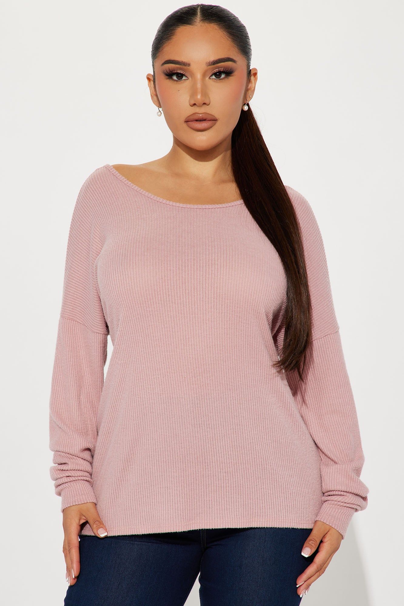 Simply Effortless Top - Mauve sold by Fashion Nova product image thumbnail 2