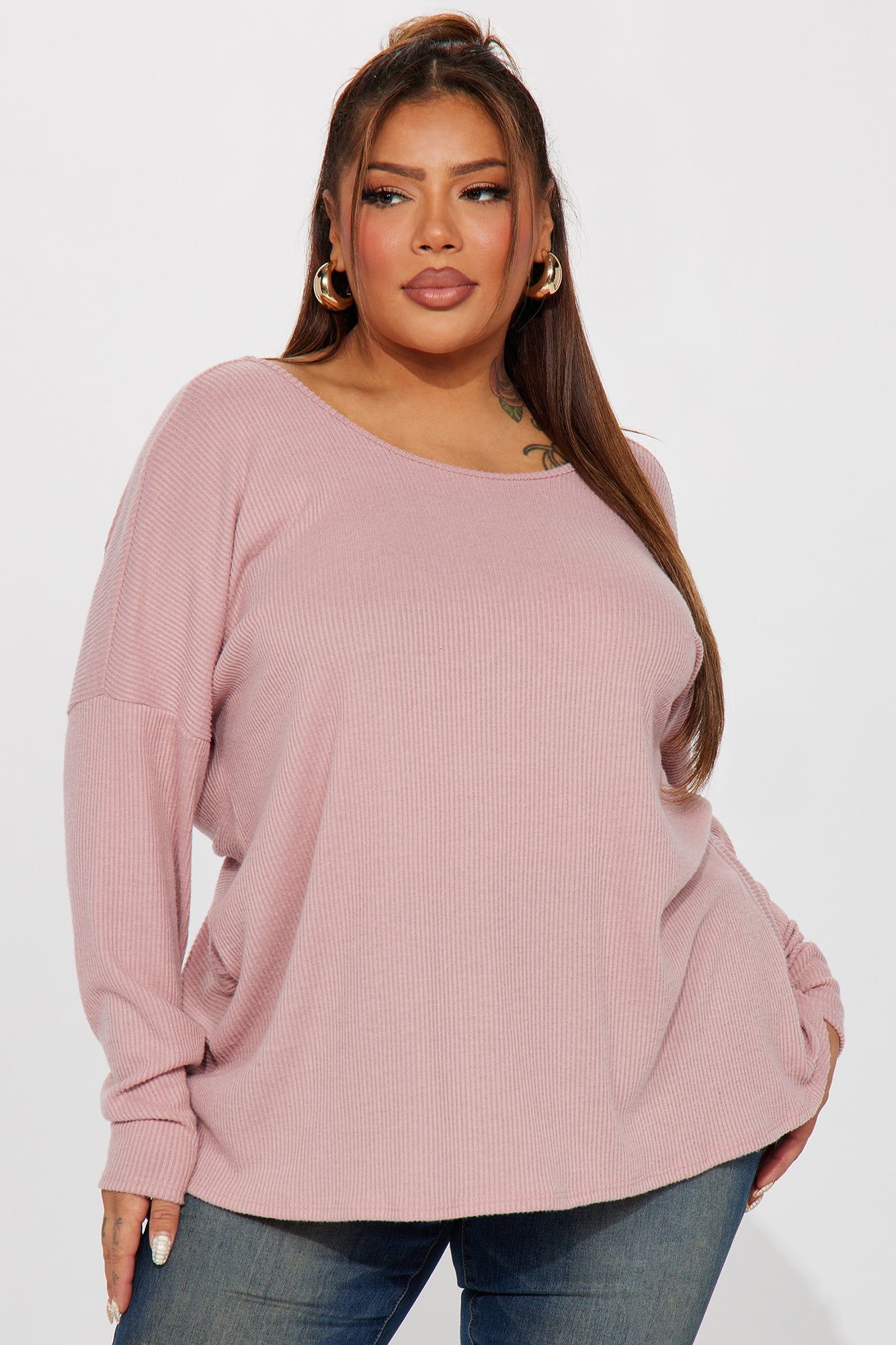 Simply Effortless Top - Mauve sold by Fashion Nova product image thumbnail 5