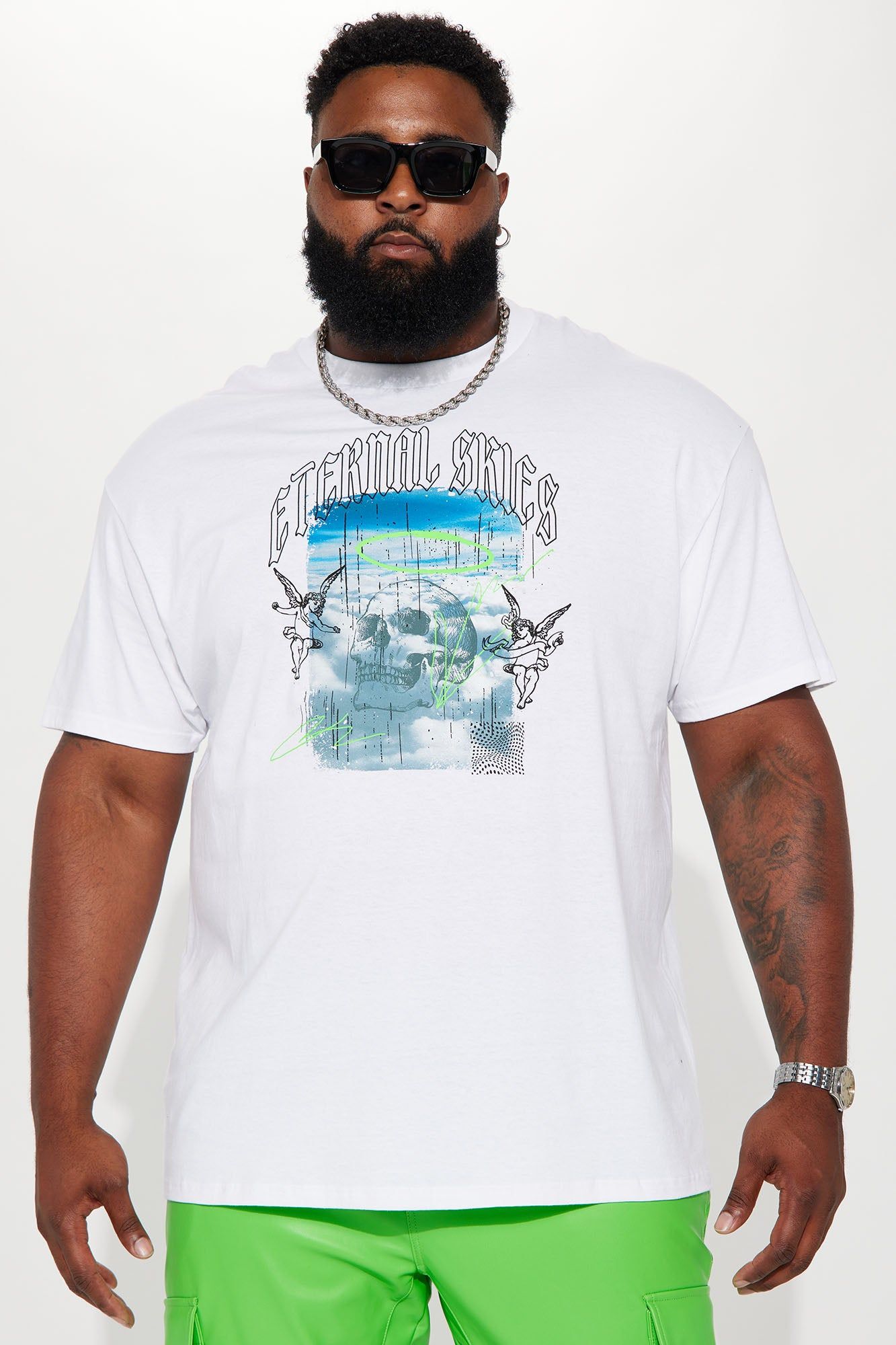 Eternal Skies Short Sleeve Tee - White sold by Fashion Nova product image thumbnail 2