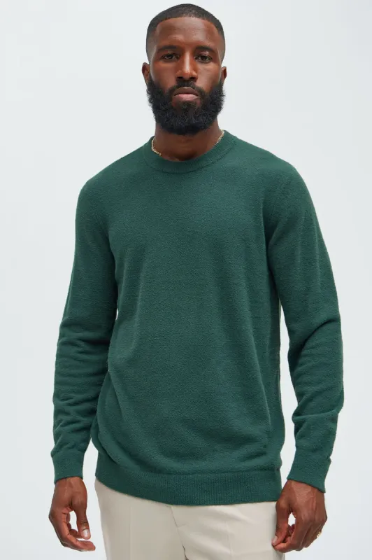 Who They Pickin Crewneck Sweater - Green sold by Fashion Nova