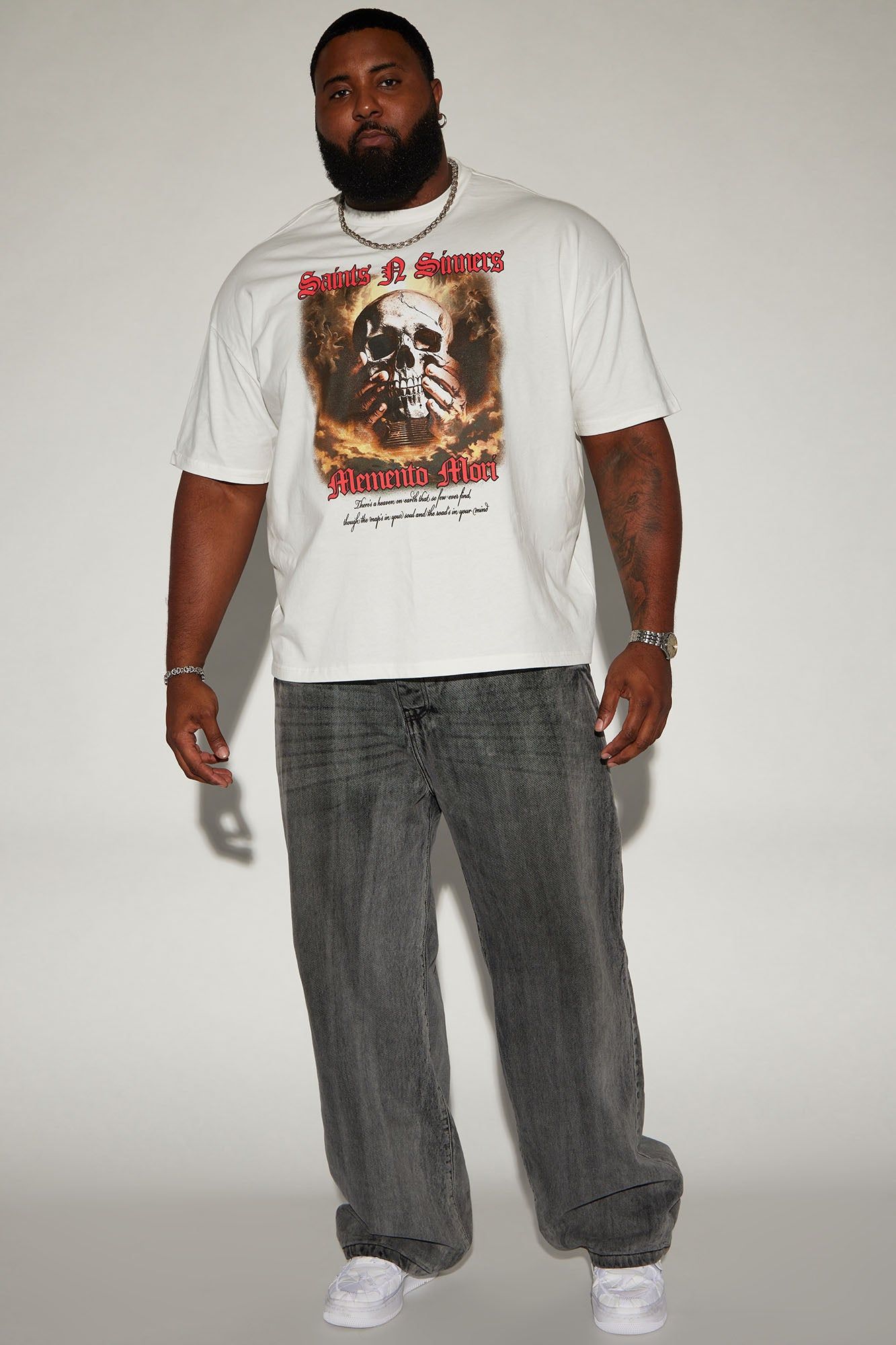 Saint Mori Oversized Short Sleeve Tee - White sold by Fashion Nova product image thumbnail 5