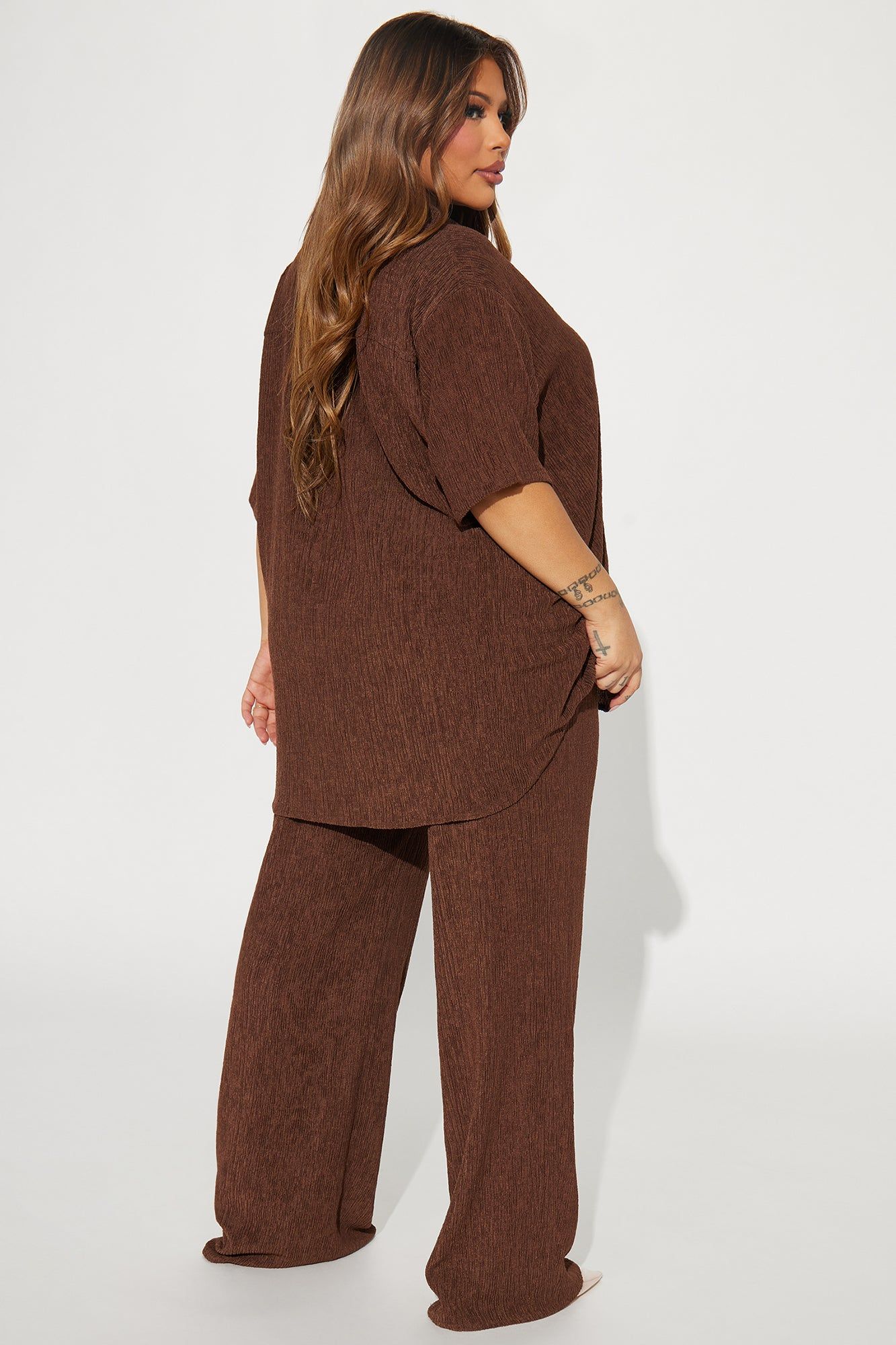 Vacay Vibes Pant Set - Brown sold by Fashion Nova product image thumbnail 4
