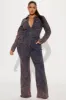 Bad Reputation Denim Jumpsuit - Dark Wash sold by Fashion Nova