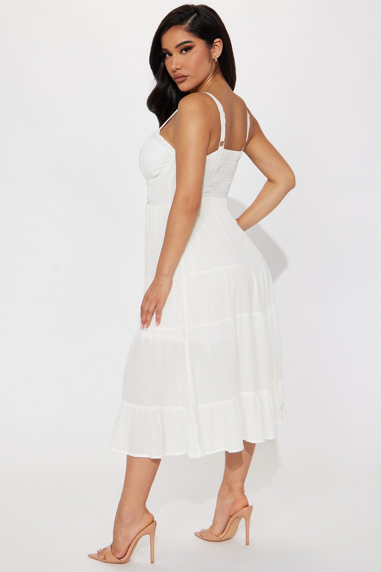 Elizabeth Midi Dress - Ivory sold by Fashion Nova product image thumbnail 3