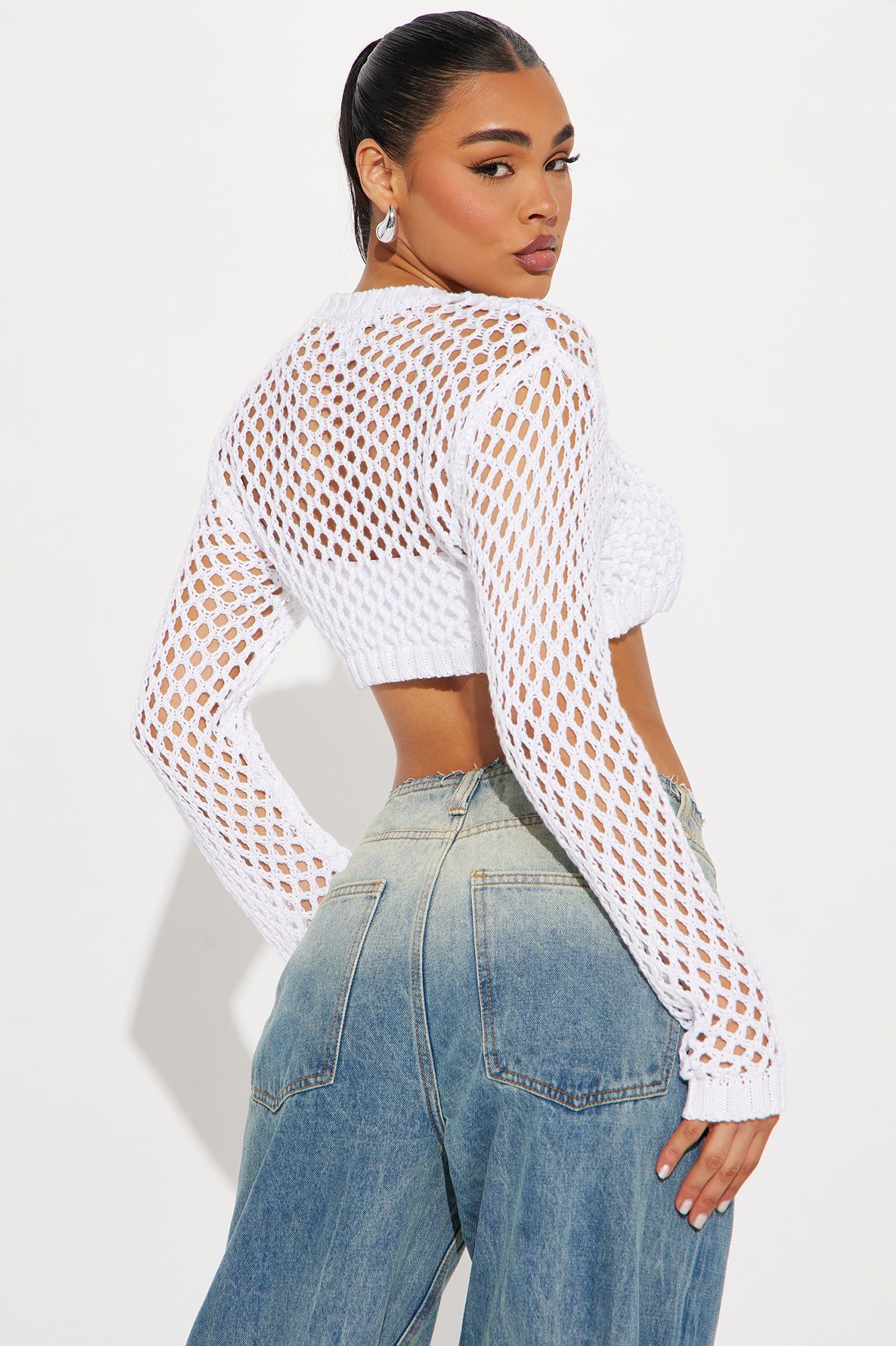 Coney Island Crochet Top - Ivory sold by Fashion Nova product image thumbnail 3