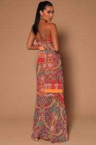 Capri Maxi Dress - Multi Color sold by Fashion Nova