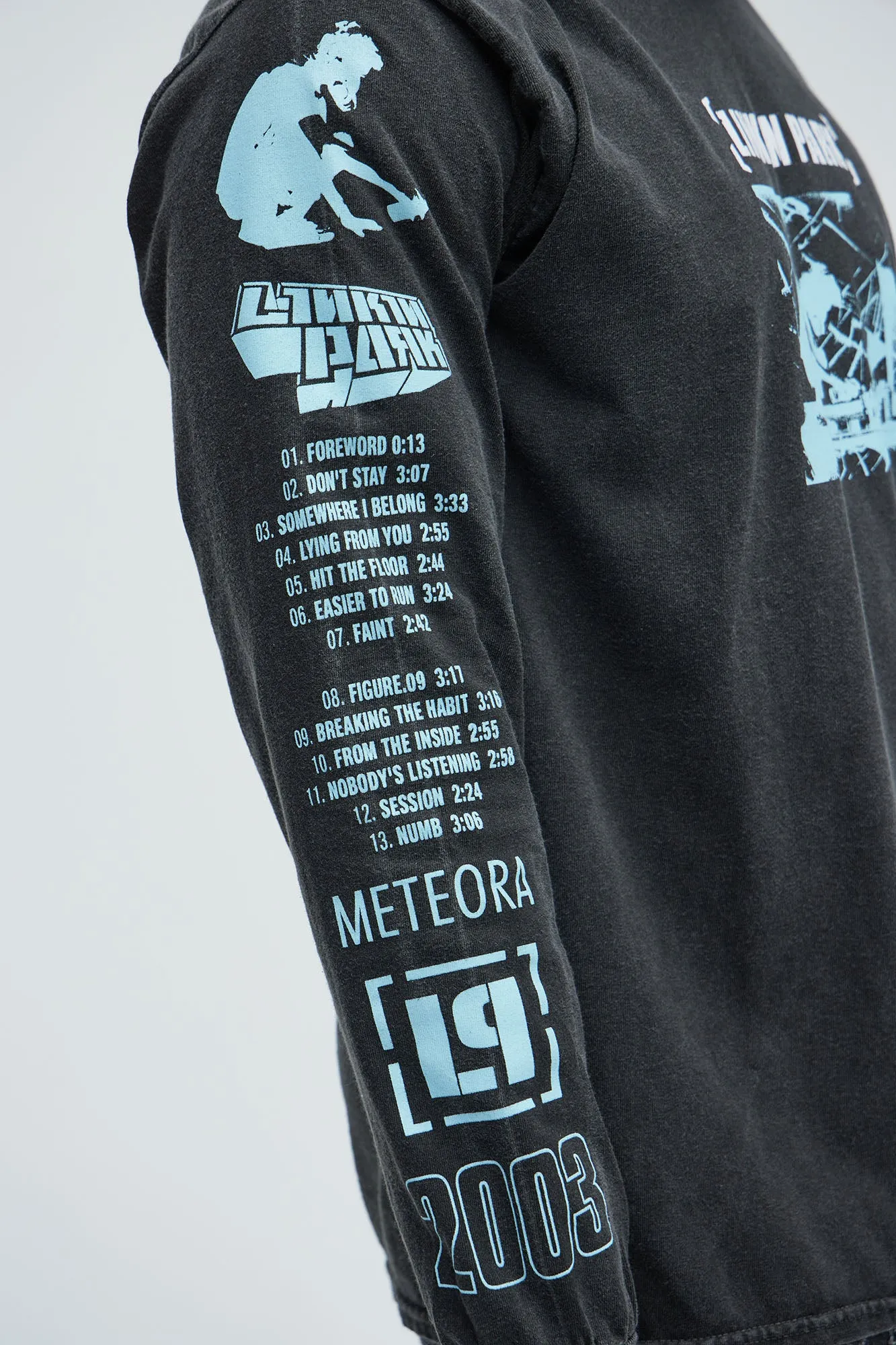 Linkin Park Hybrid Theory Long Sleeve Tee - Black sold by Fashion Nova product image thumbnail 5