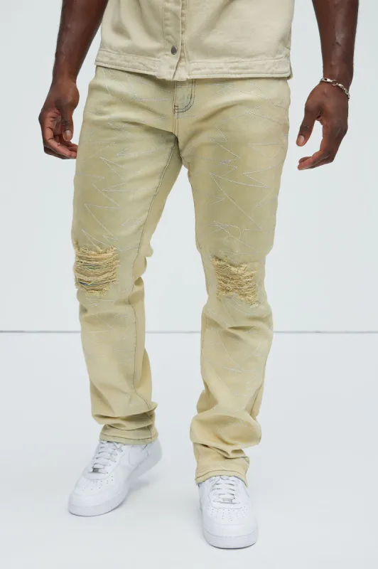 Got To Stay Up Slim Jeans - Light Wash sold by Fashion Nova